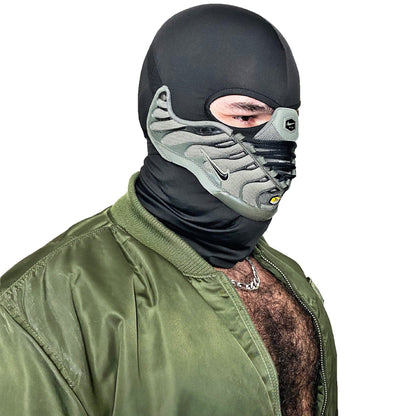 Air Max Tn Black - Military Green Mask