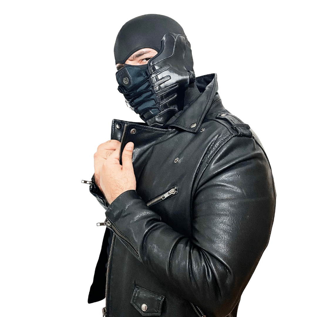 Nike Shox NZ Black Leather Mask 2.0
