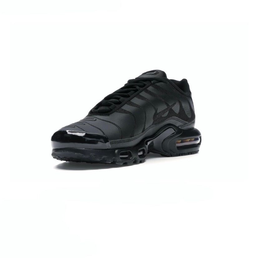 Air max tn outlet black leather