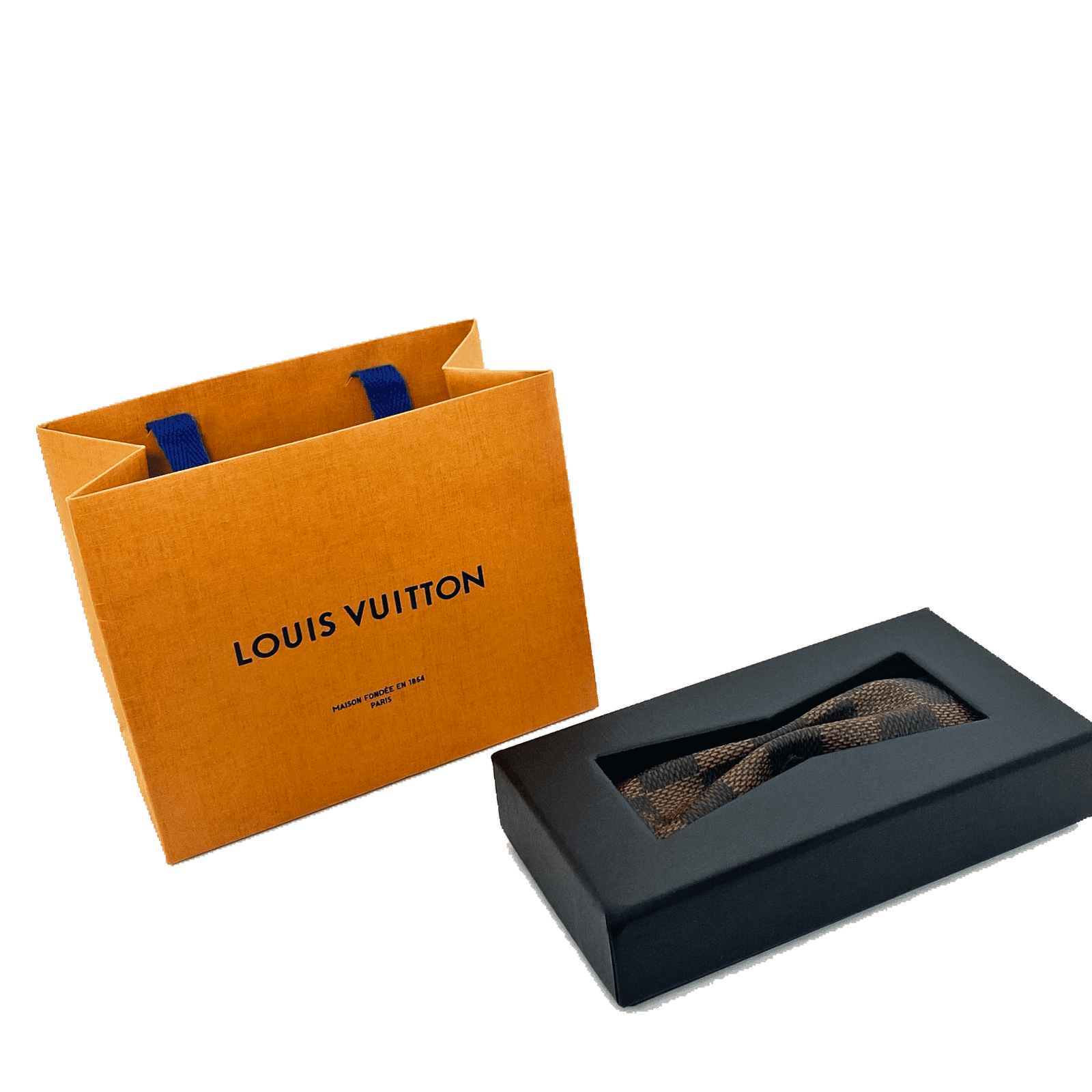 SNEAKERMASK Louis Vuitton Leather Bow Tie