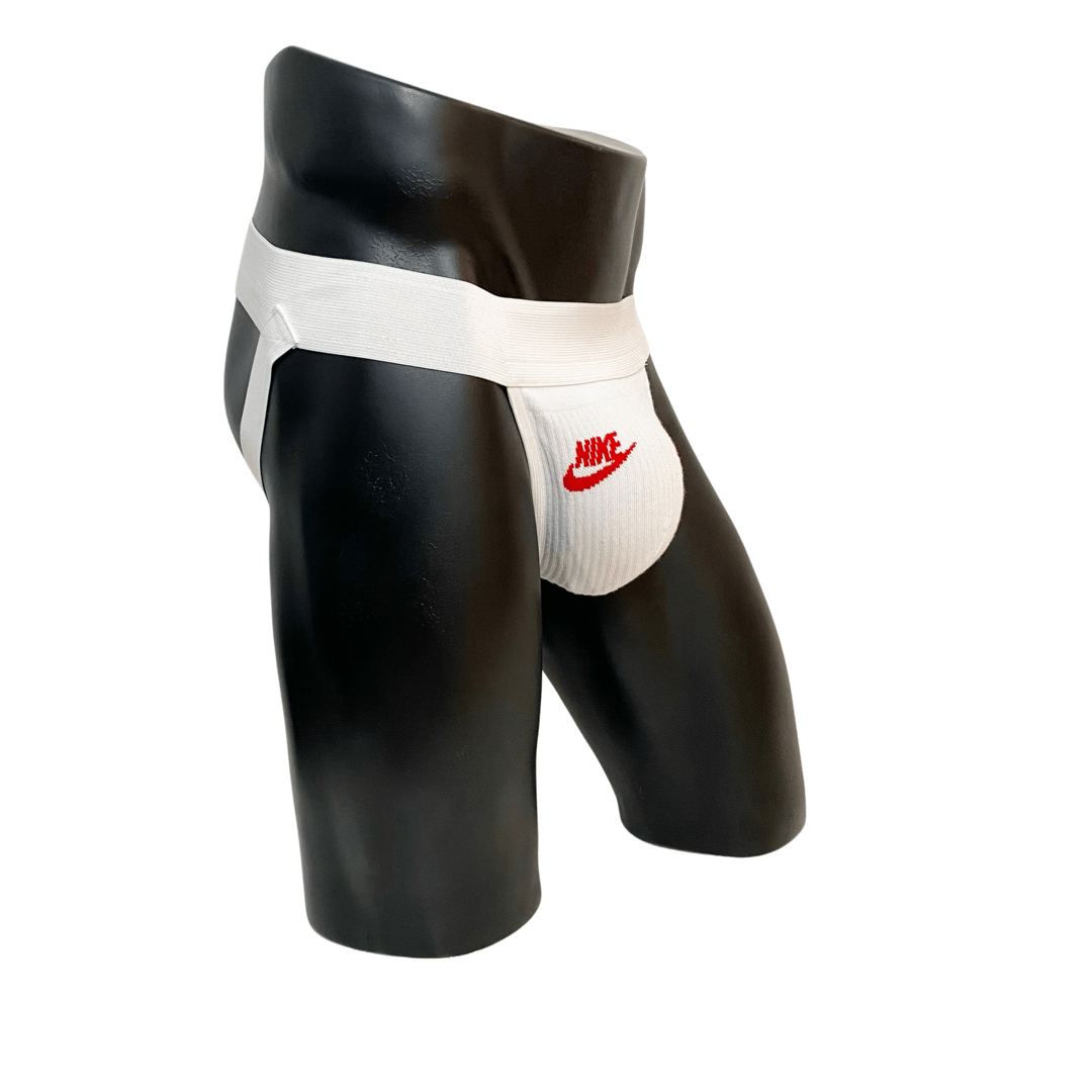 Nike Socks White/Red Jockstrap