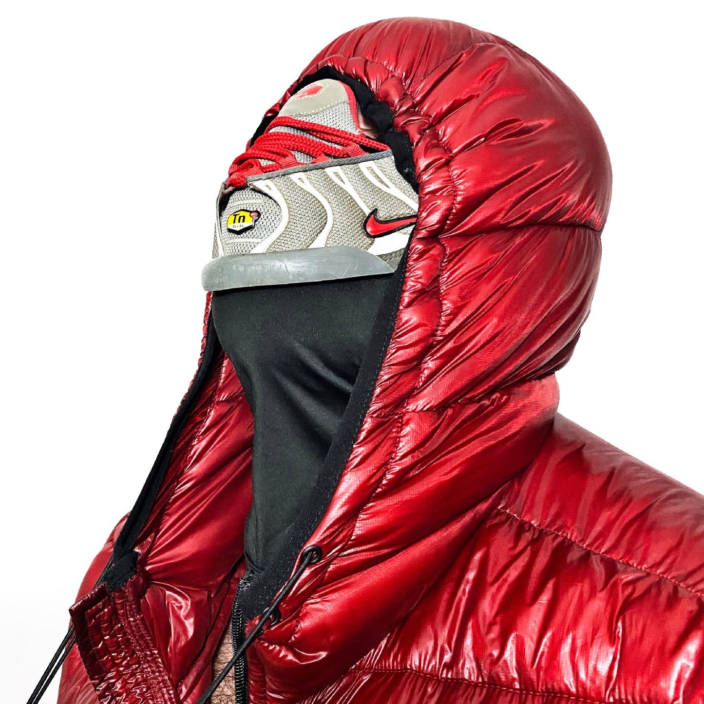 Air Max Tn Grey - Red Mask