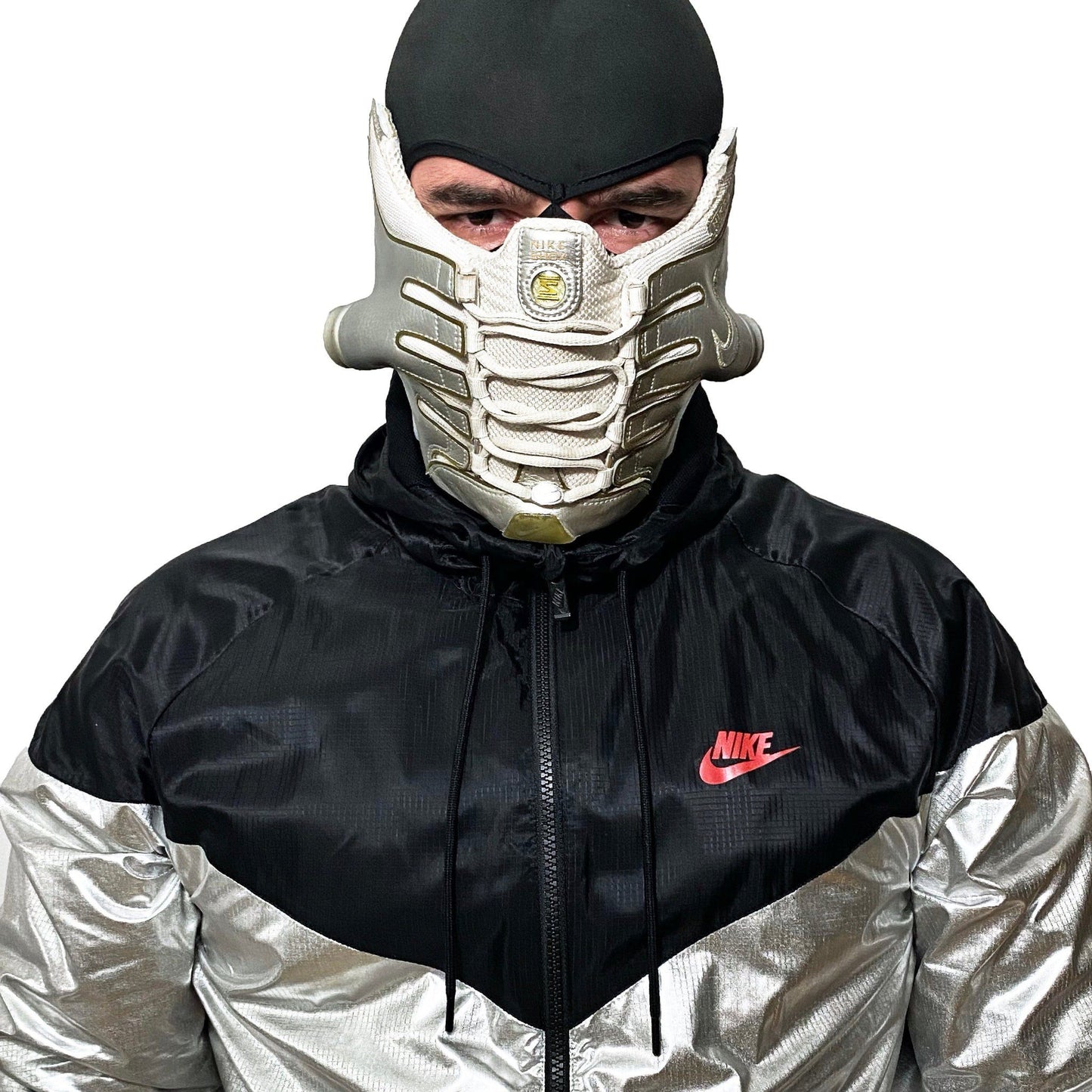 Nike Shox NZ White - Silver Mask