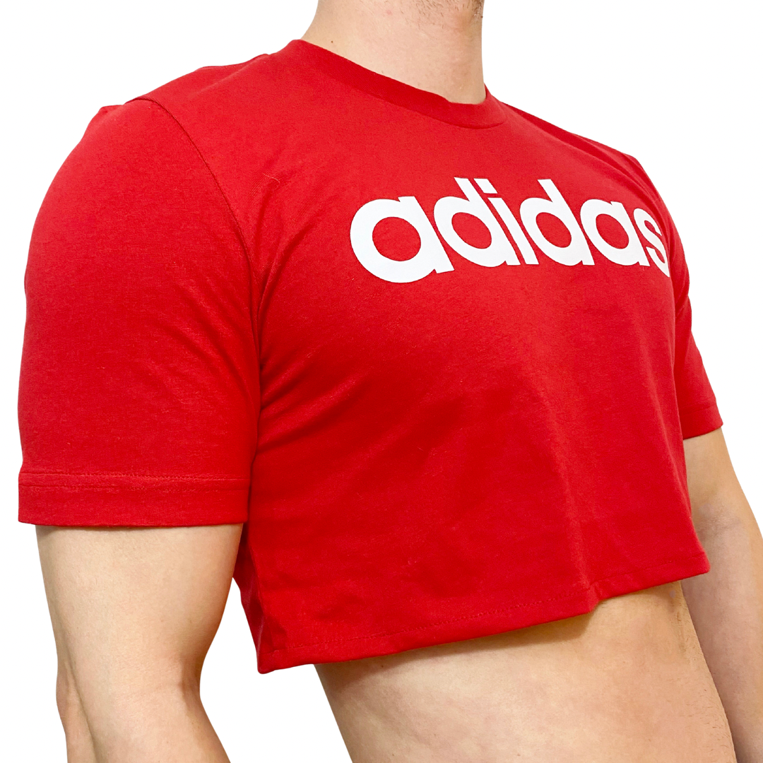 Adidas Originals Red Crop Top