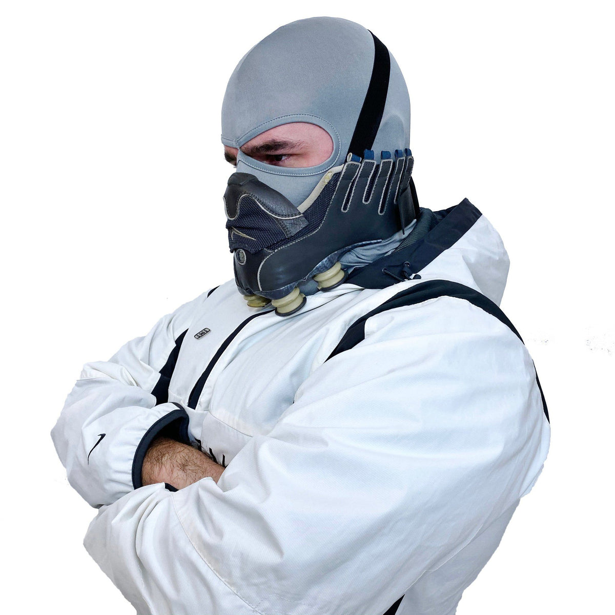 Shoemaker Mask SNEAKERMASK Nike Shox NZ Grey Mask