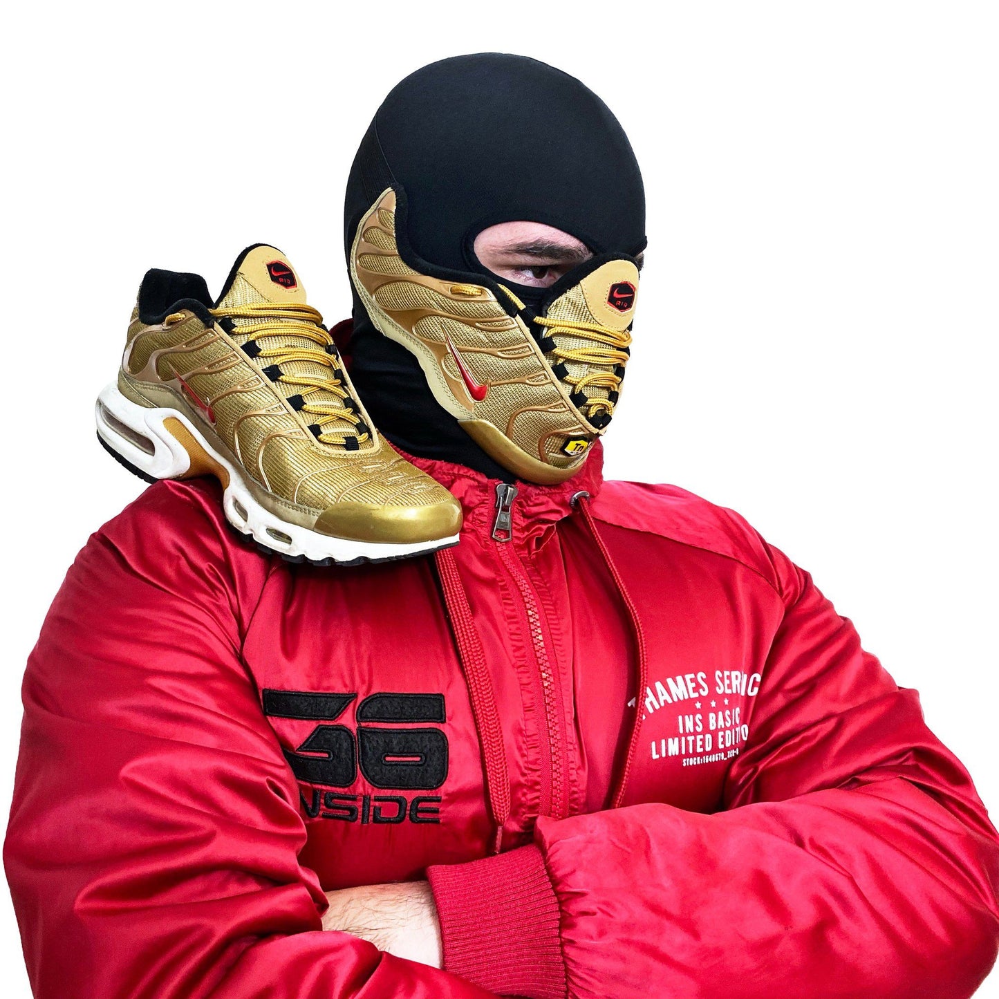 Air Max Tn Gold Bullet Mask